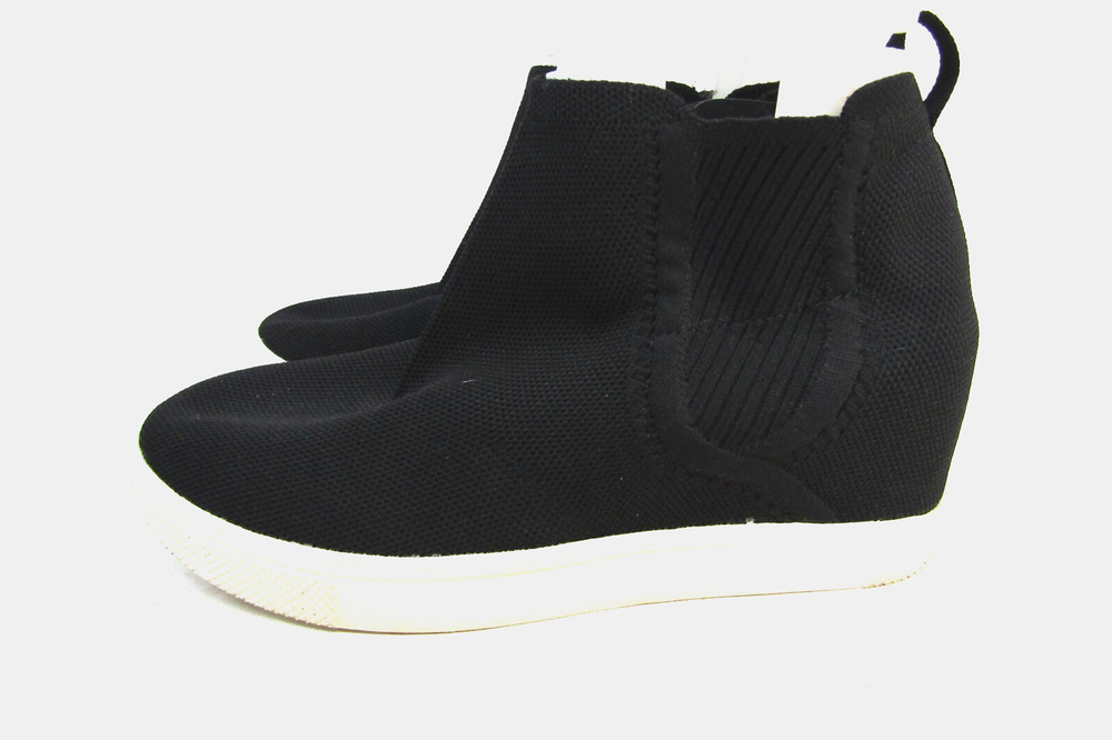 Torrid Women Size 9.5 WW Black Zip Hidden Wedge Ankle Fashion Boots